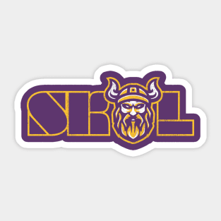 SKOL Viking Head Sticker